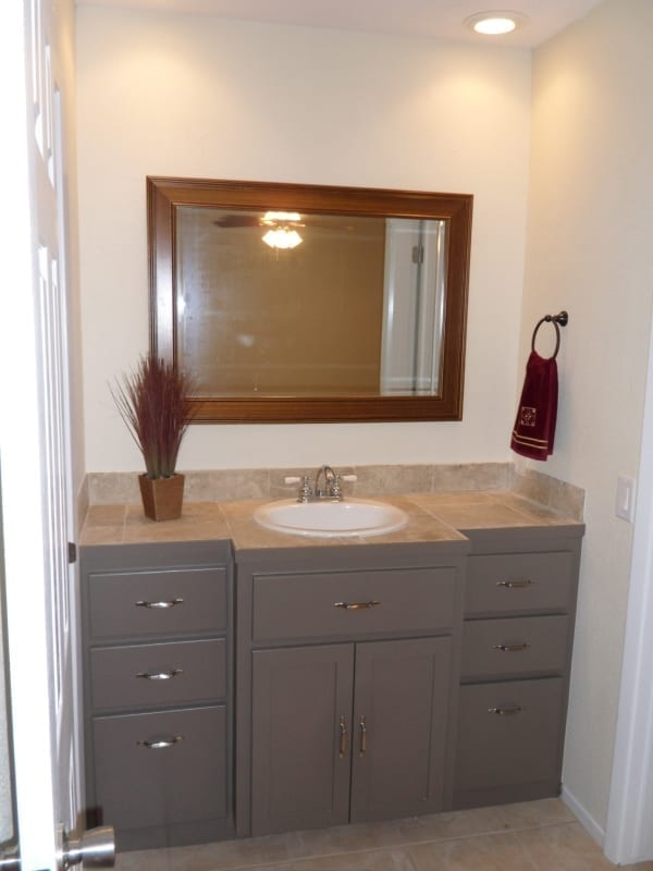 Interior Painting - Bathroom Vanity