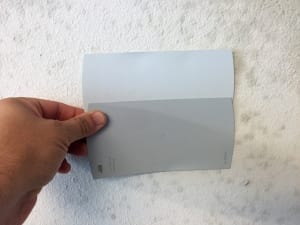 House painting color swatches