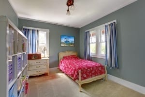minimalist teen bedroom