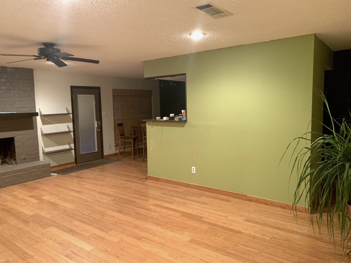 House remodel – painted living room House remodel - painted living room