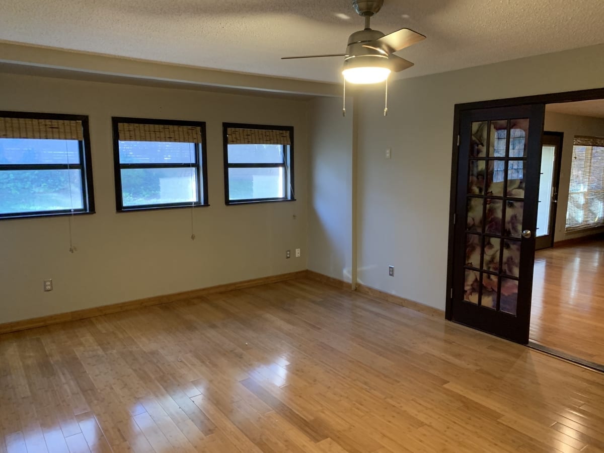 repainted master bedroom 2