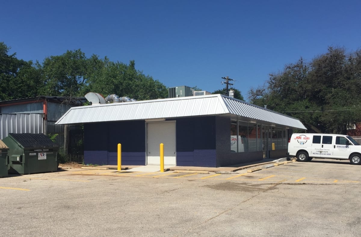 commercial laundry exterior – after commercial laundry exterior - after