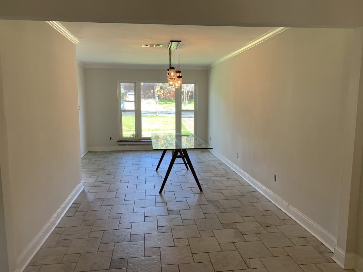 dining room wall retexture – after dining room wall retexture - after