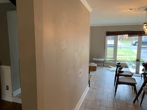 dining room wall retexture left – before dining room wall retexture left - before