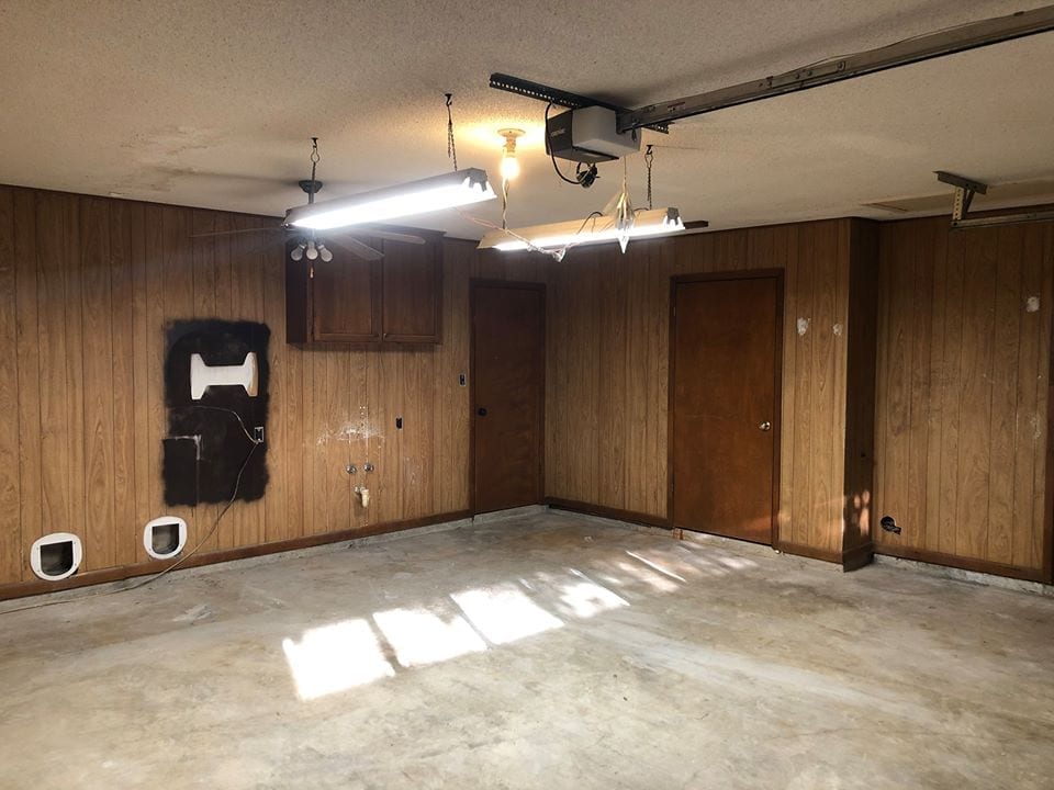 garage before – looking right garage before - looking right