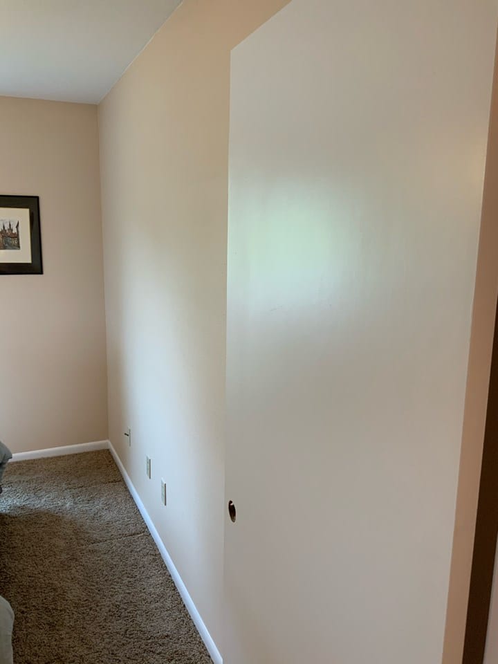 freshly painted white bedroom door freshly painted white bedroom door