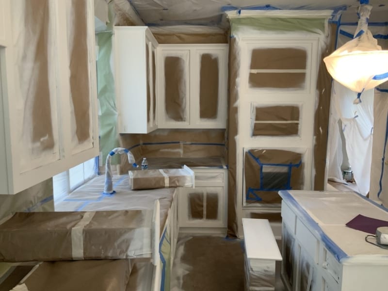 Masking and Prepping Kitchen For Painting SurePRO Painting