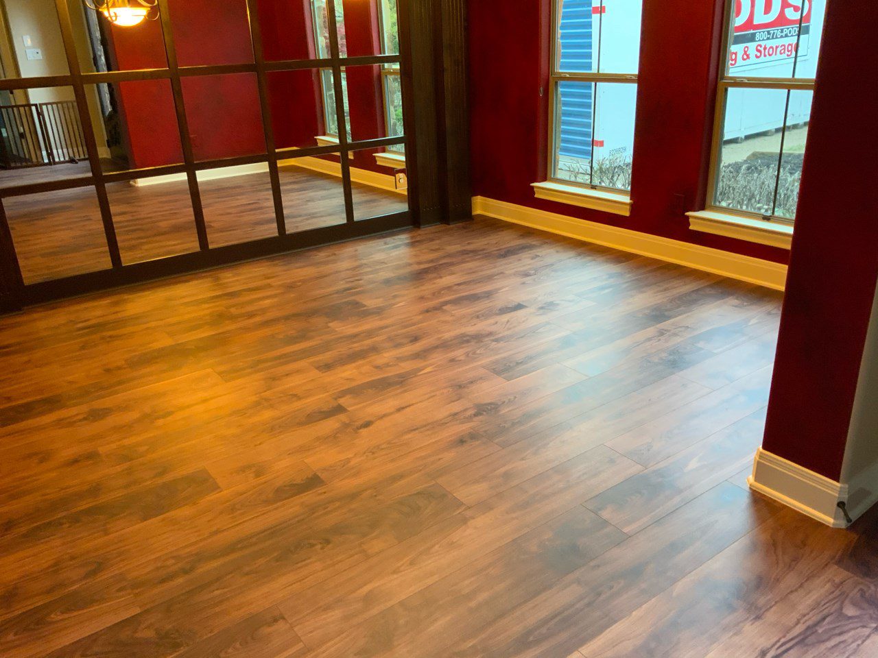 Bold Deep Red Dining Room Bold Deep Red Dining Room