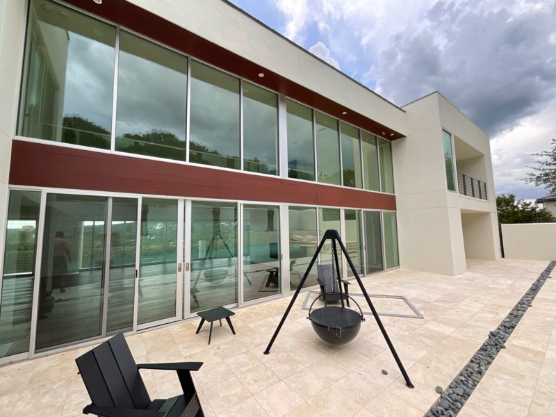 Large Modern White Stucco House – SurePRO Painting